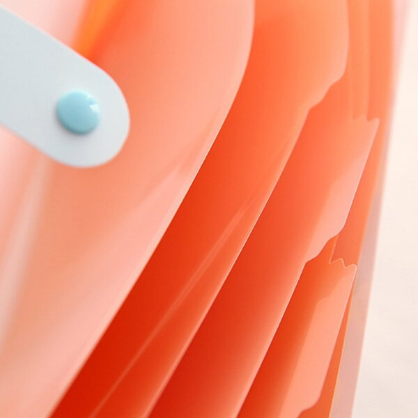 Expanding File Folder with Snap Botton Closure - Image 3