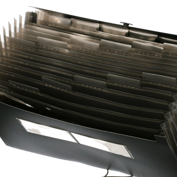Expanding File Folder with Button and Elastic Band Closure - Image 5