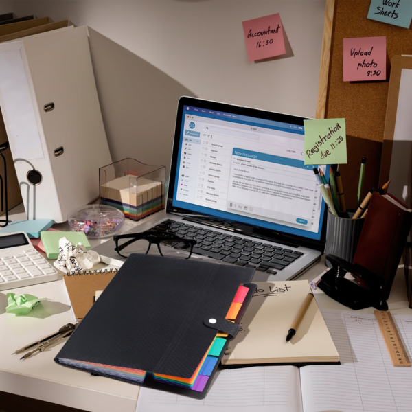 Expanding File Folder with Snap Botton Closure - Image 10