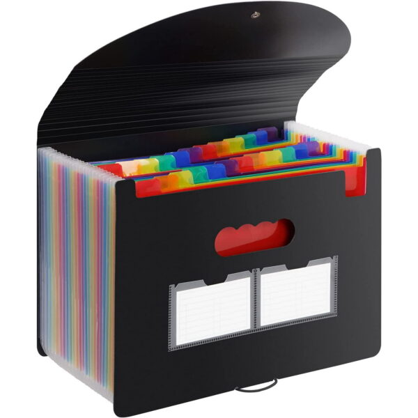 Rainbow Expanding File Folder